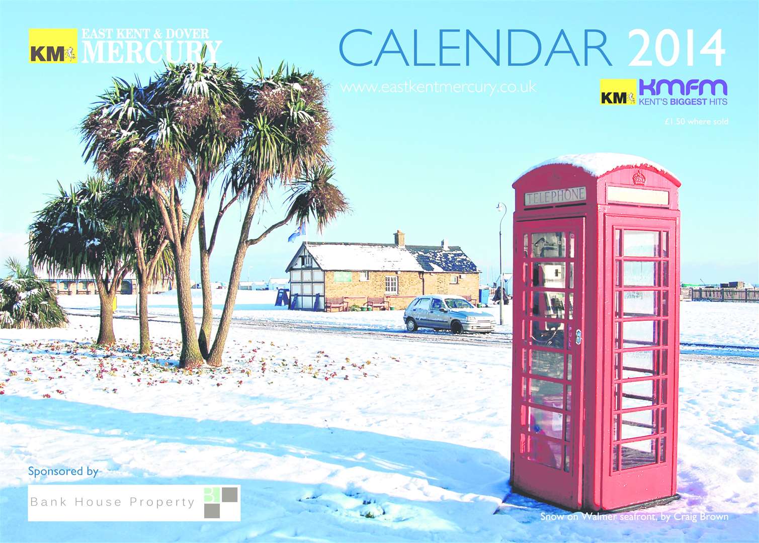 Craig Brown was the deserving winner of the photography competition in 2013 and his image of snow in Walmer went on the front page of the 2014 calendar.