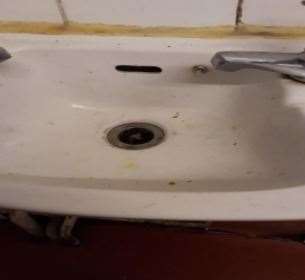 The Spice Hut in Maidstone was told to clean a dirty sink used by people to wash their hands. Picture: Maidstone council