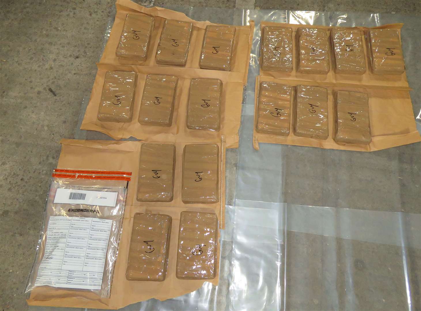 Cocaine was found in a lorry compartment. Photo: NCA