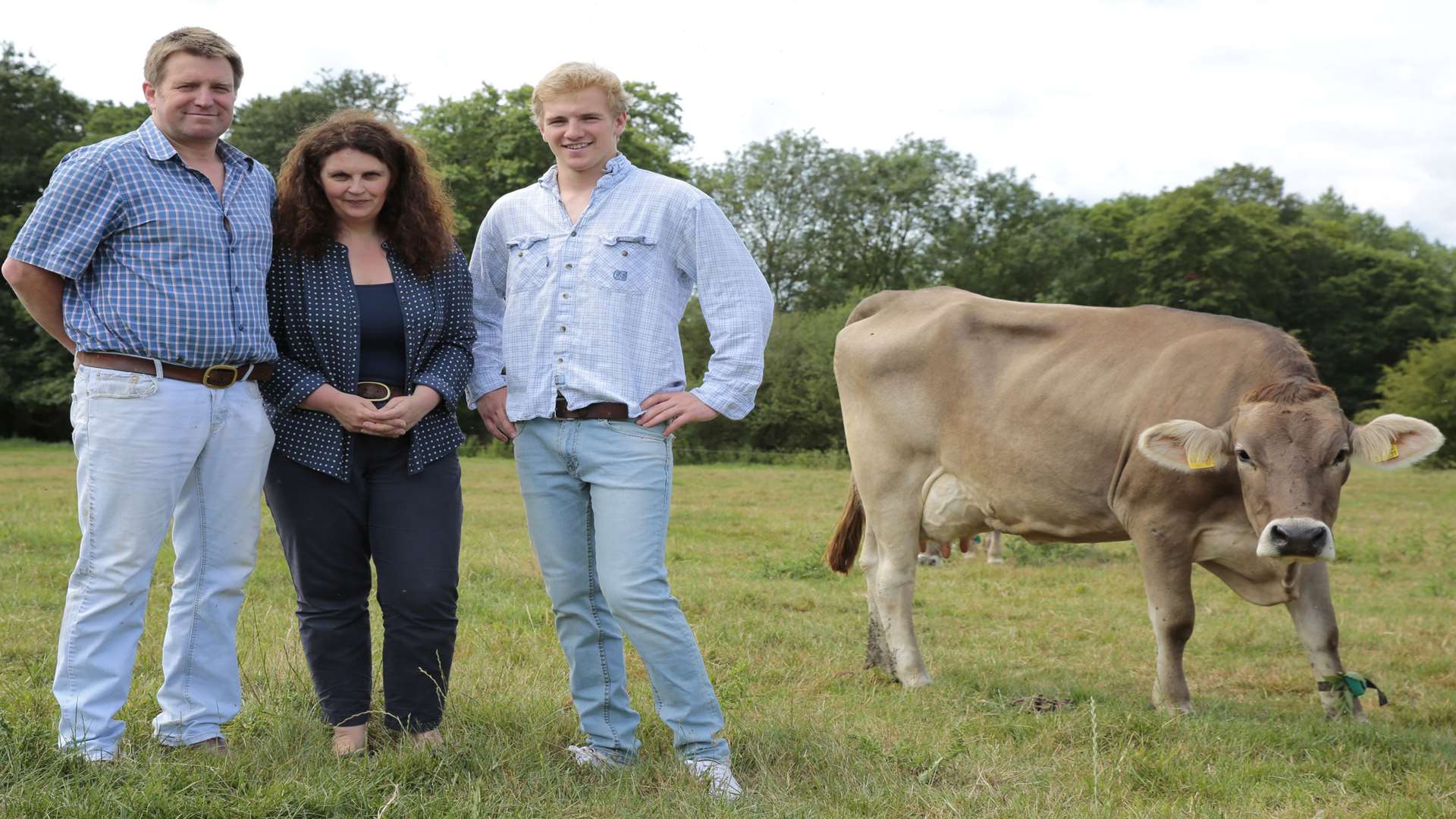 The Reynolds family has begun making cheese and bottling "Kentish milk" to add revenue as dairy farming becomes less profitable