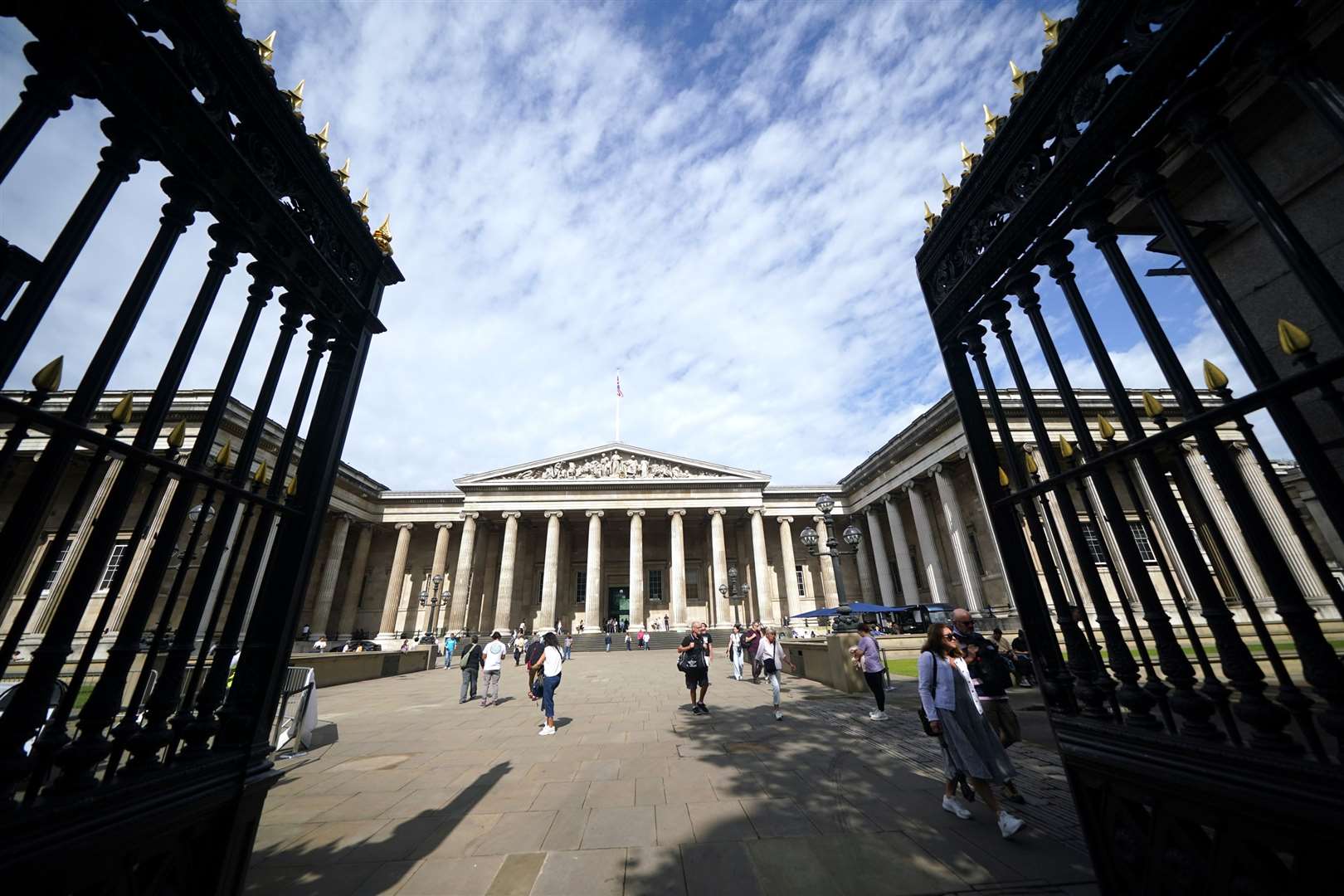 The ancient sculptures are housed in the British Museum in London (Yui Mok/PA)