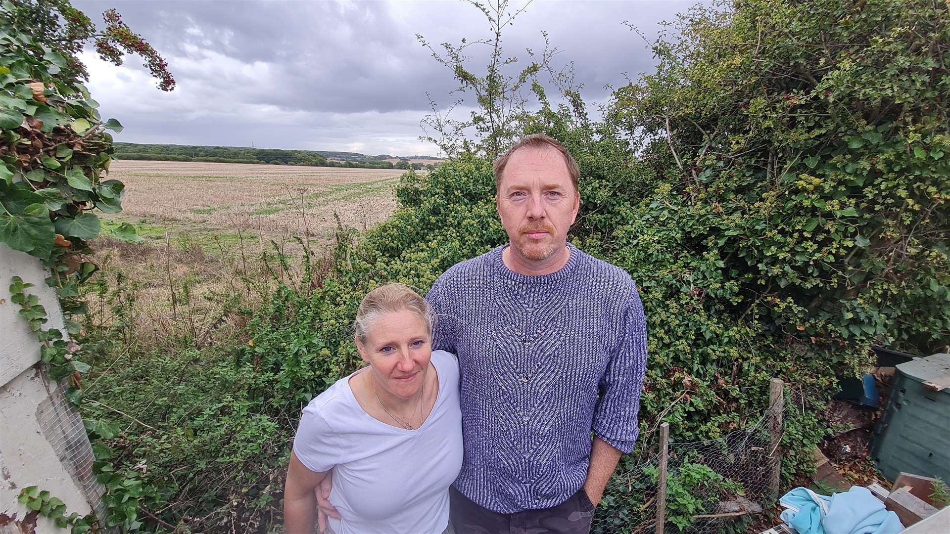 Philip and Marjorie Sumnall, residents of Hersden, near Canterbury