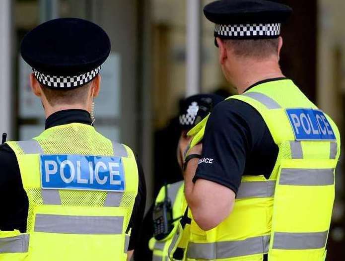 Police stopped two men in Maidstone Road, Hadlow. Picture: Stock image