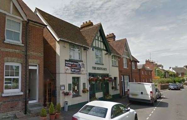 The Rising Sun pub in East Malling. Picture: Google Street View