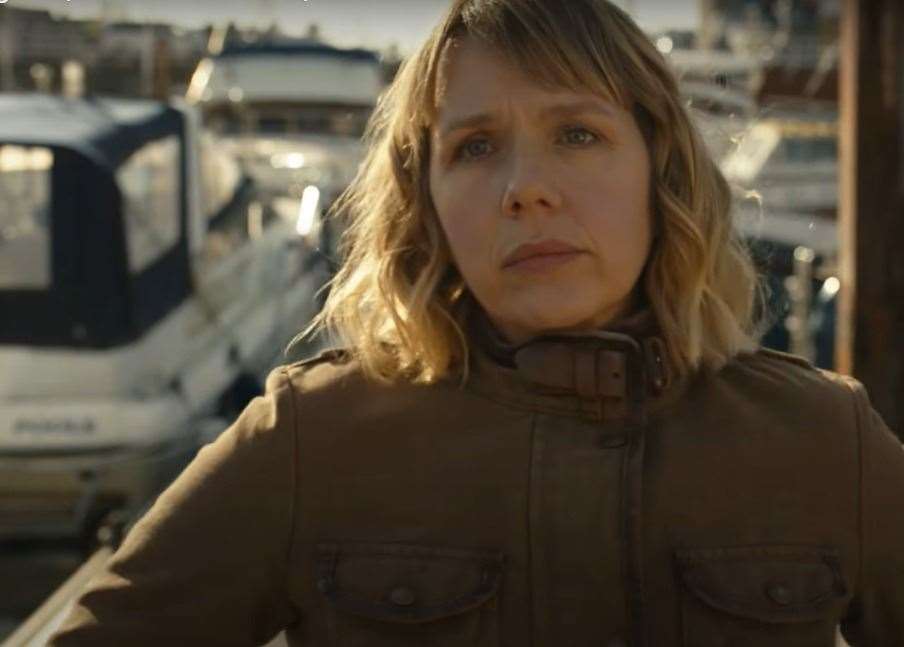 The trailer for crime drama Whitstable Pearl, starring Kerry Godliman (pictured) has launched. Picture: Acorn TV/YouTube