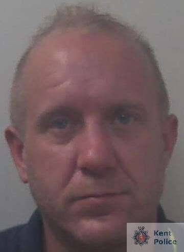 Mark Dinnage has been jailed for 10 years. Picture: Kent Police