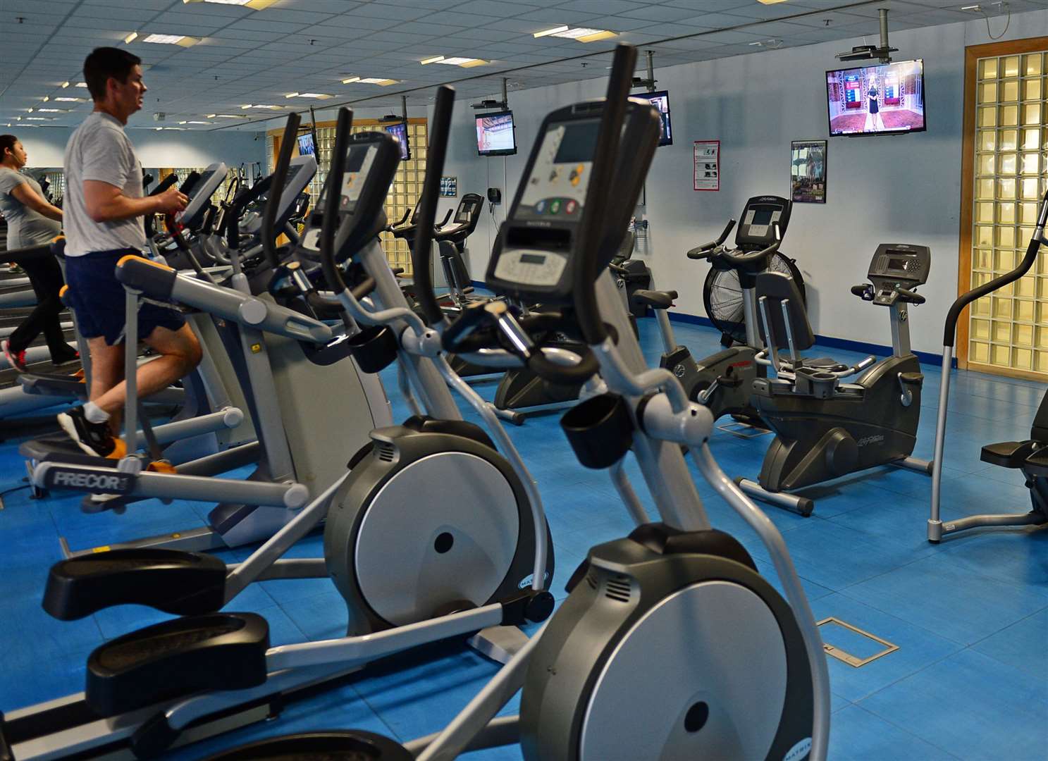 Gym goers will be allowed to return from Monday. Stock image