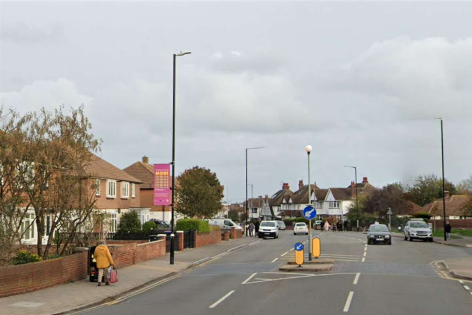 Police were called to a disturbance at Northdown Road in Margate this morning. PIcture: Google