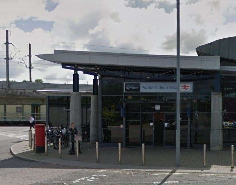 British Transport Police are investigating after being called to Ashford International Station. Photo: Google Images