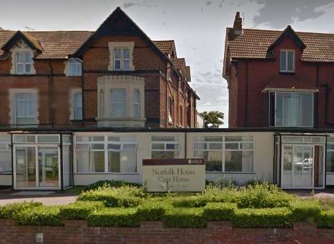 Mr Bacon died at Norfolk House care home in Westgate. Picture: Google.