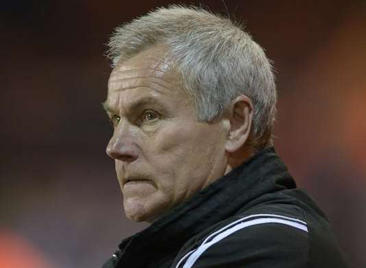 Gillingham manager Peter Taylor. Picture: Ady Kerry