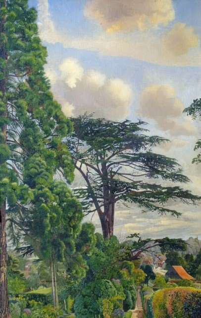 The stolen Stanely Spencer painting "Cookham from Englefield" has been recovered.