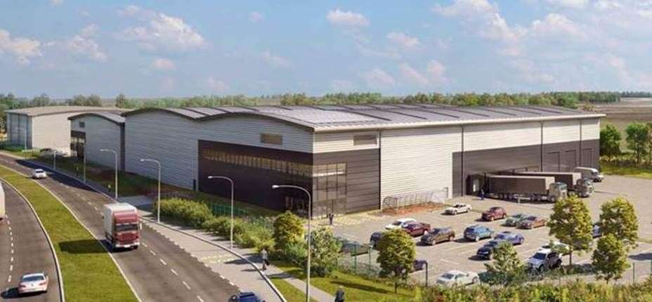 Work has started on a warehouse and drive-thru development that will bring new jobs to Snodland