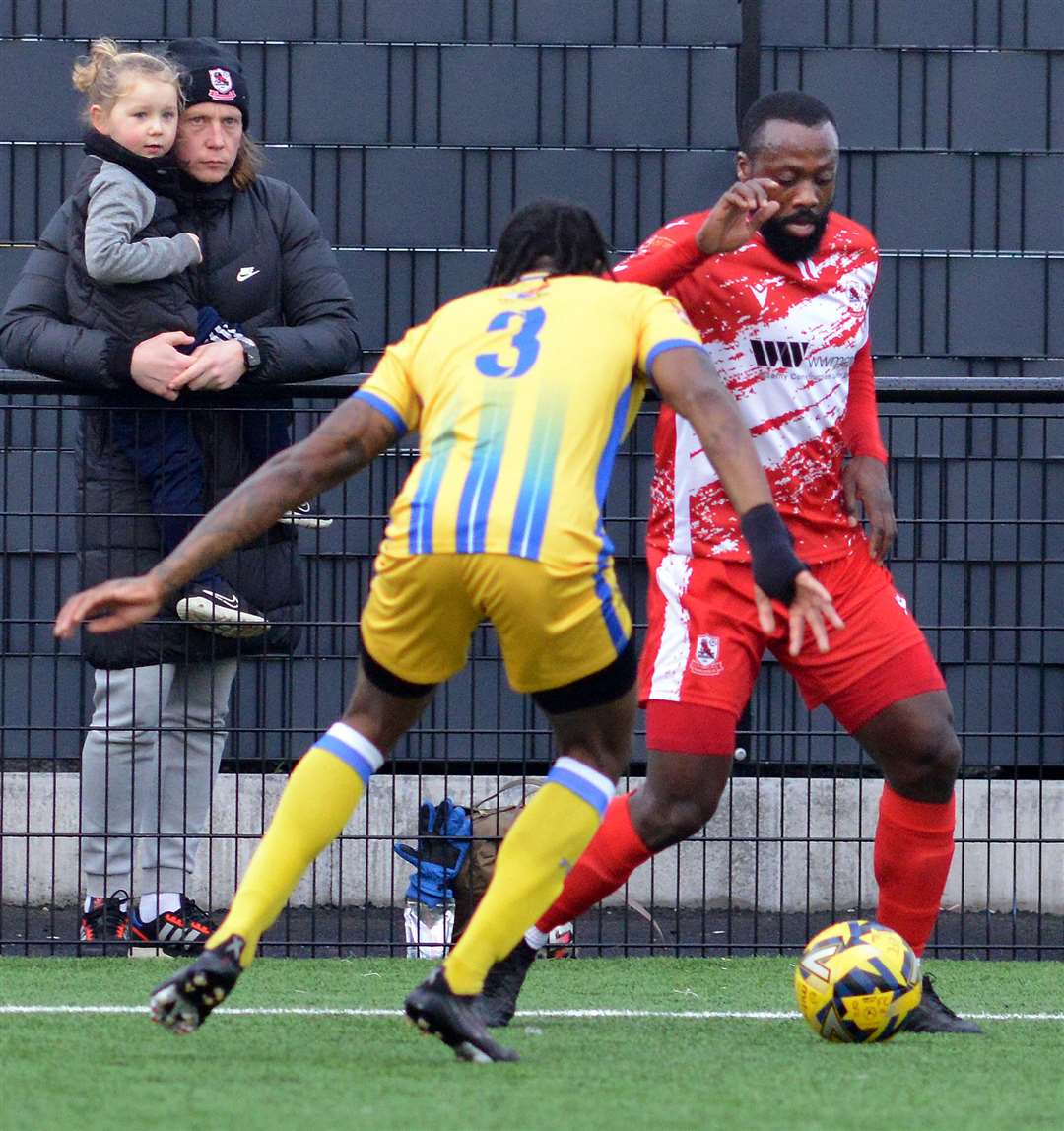 Ramsgate drew 1-1 with Sittingbourne last weekend. Picture: Randolph File