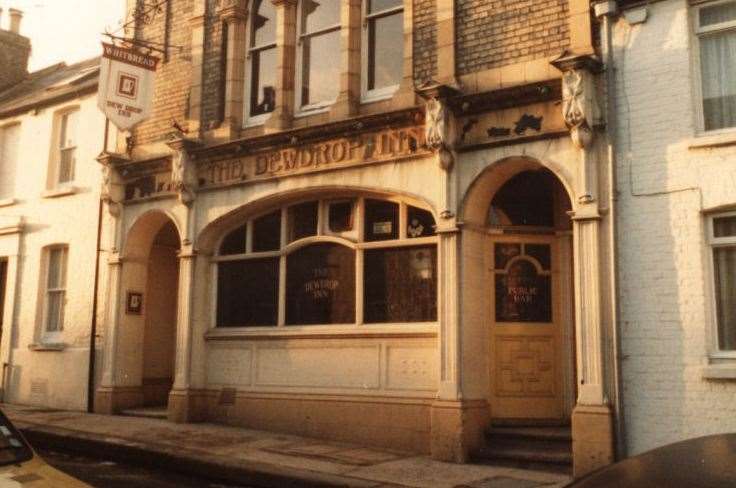 The Dewdrop Inn pictured in 1986. Picture: Paul Skelton