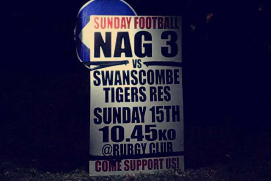 Posters have gone up around the village in a bid to boost attendance