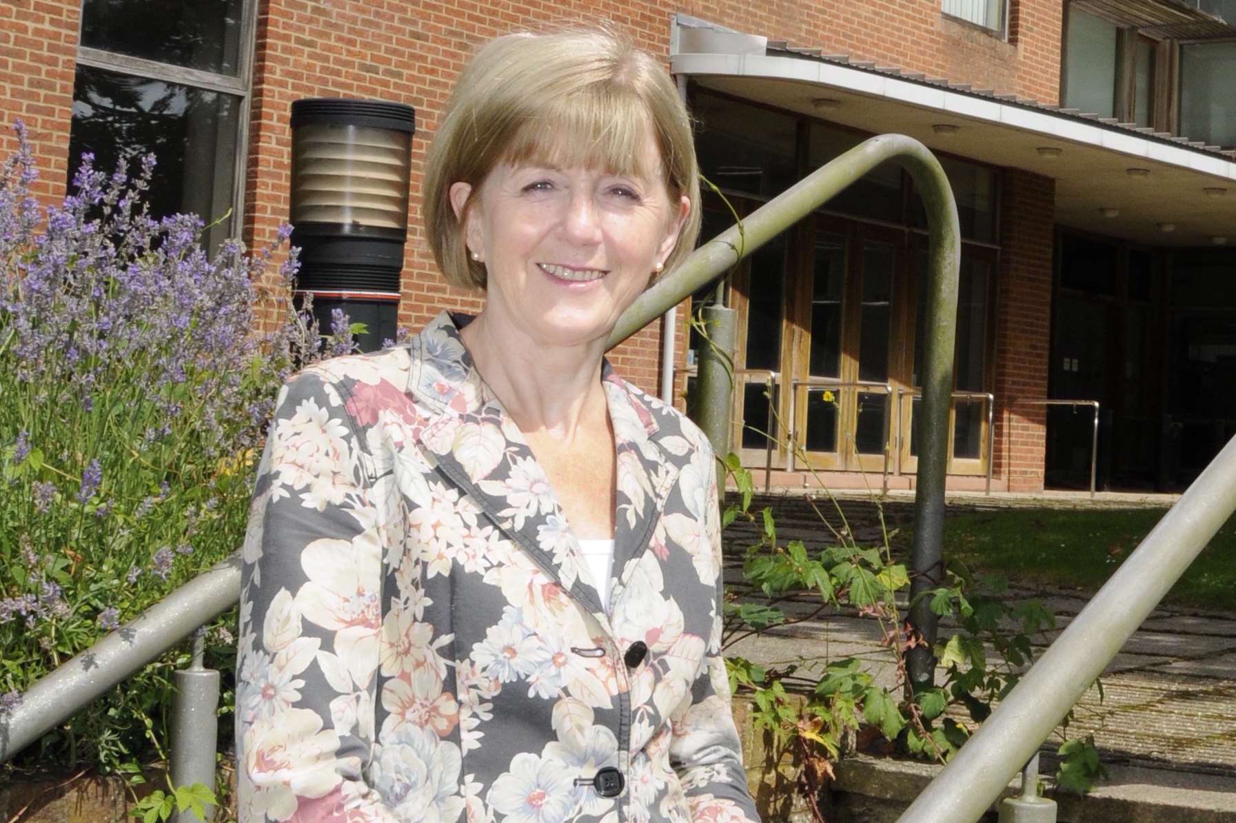 Wye School's chair of governors Margaret Williams
