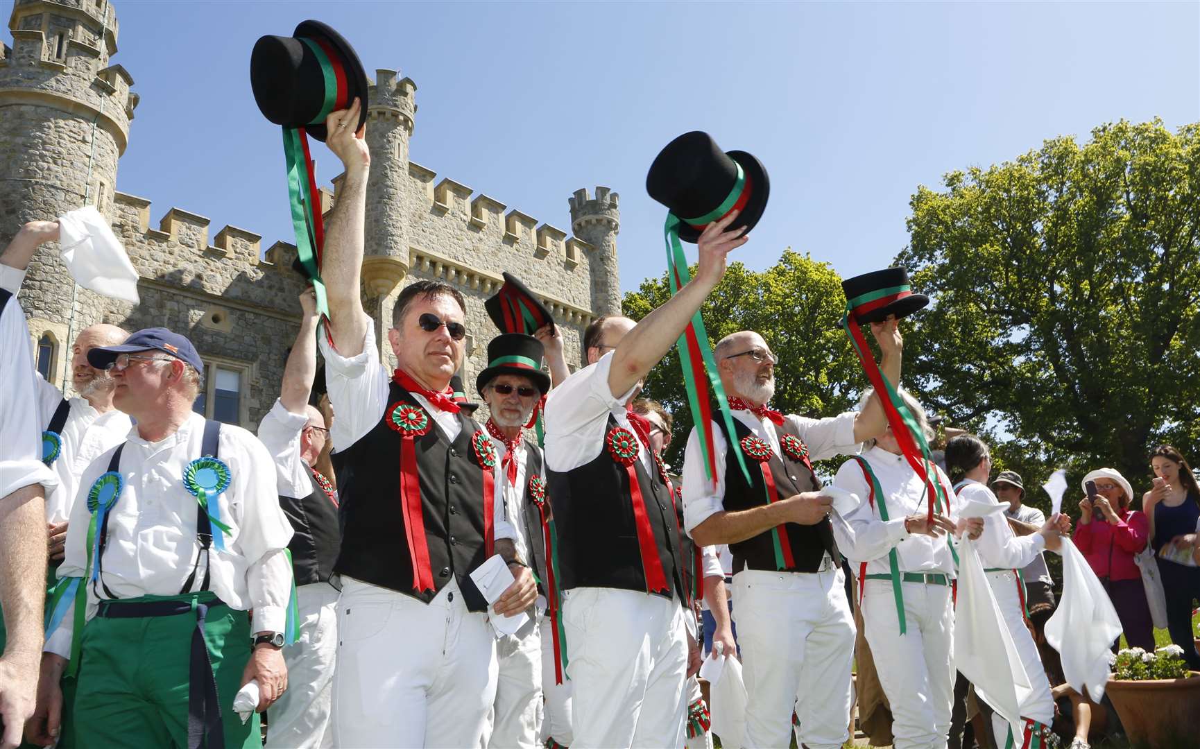 The May Day morris parade will come to Whitstable Castle Picture: Andy Jones