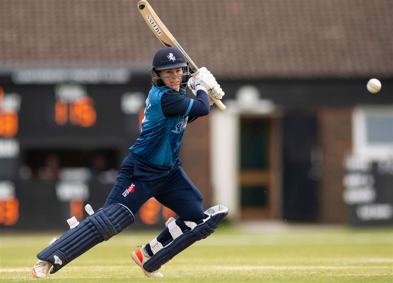 Kent Women's Tammy Beaumont has been named in England's T20 World Cup squad alongside club-mate Fran Wilson. Picture: Ady Kerry