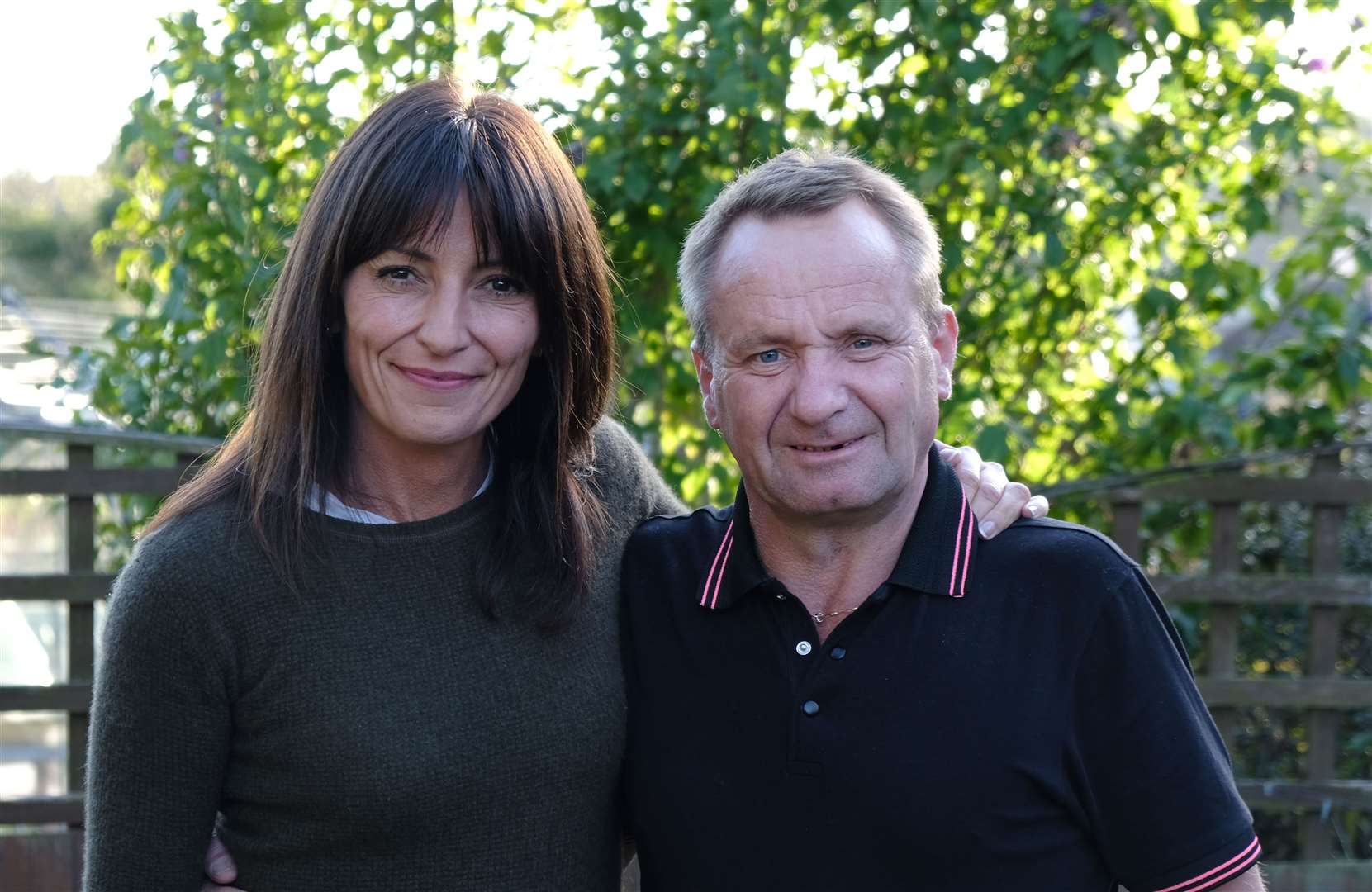 Simon Jeffery has kept in touch with Long Lost Family host Davina McCall. Photo: ITV/ Wall To Wall Productions
