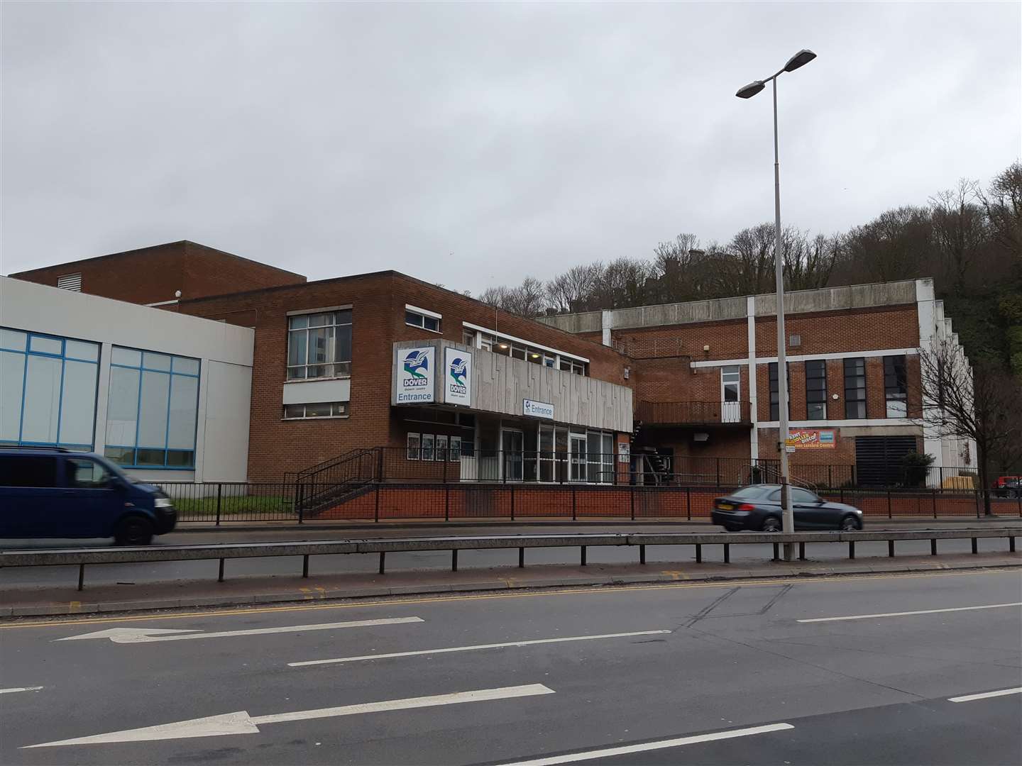 Dover Leisure Centre in its last month, February 2019. Picture: Sam Lennon