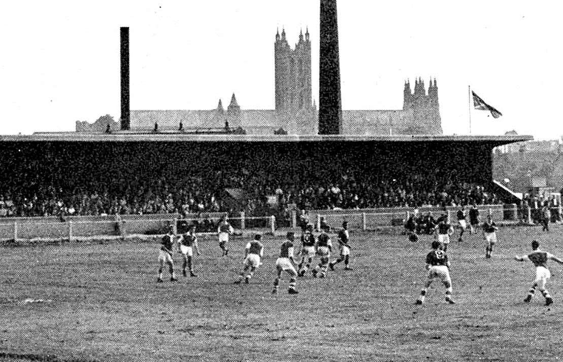 Canterbury City's former home at Kingsmead. Picture: Mike Floate's Football Grounds in Kent: A Visual History