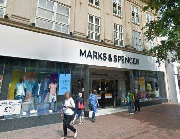 He also stole from Marks & Spencer. Picture: Google Street View