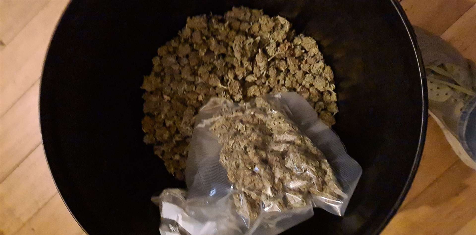 Drugs seized in the raids this morning. Picture: Met Police