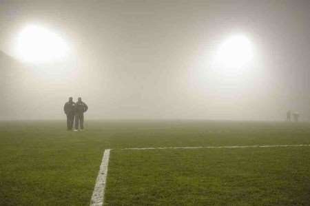Thick fog meant the Gills' clash with Luton had to be postponed