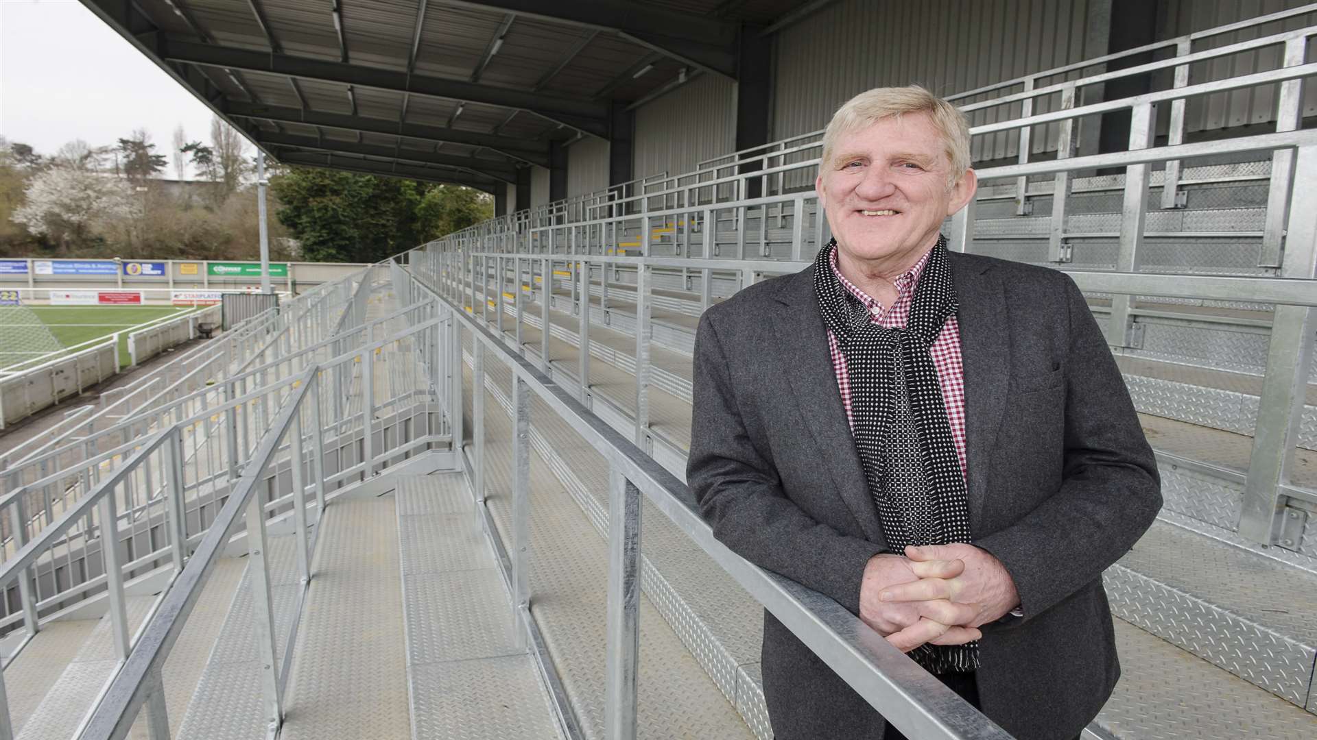 Maidstone's new stand opens tomorrow Picture: Andy Payton