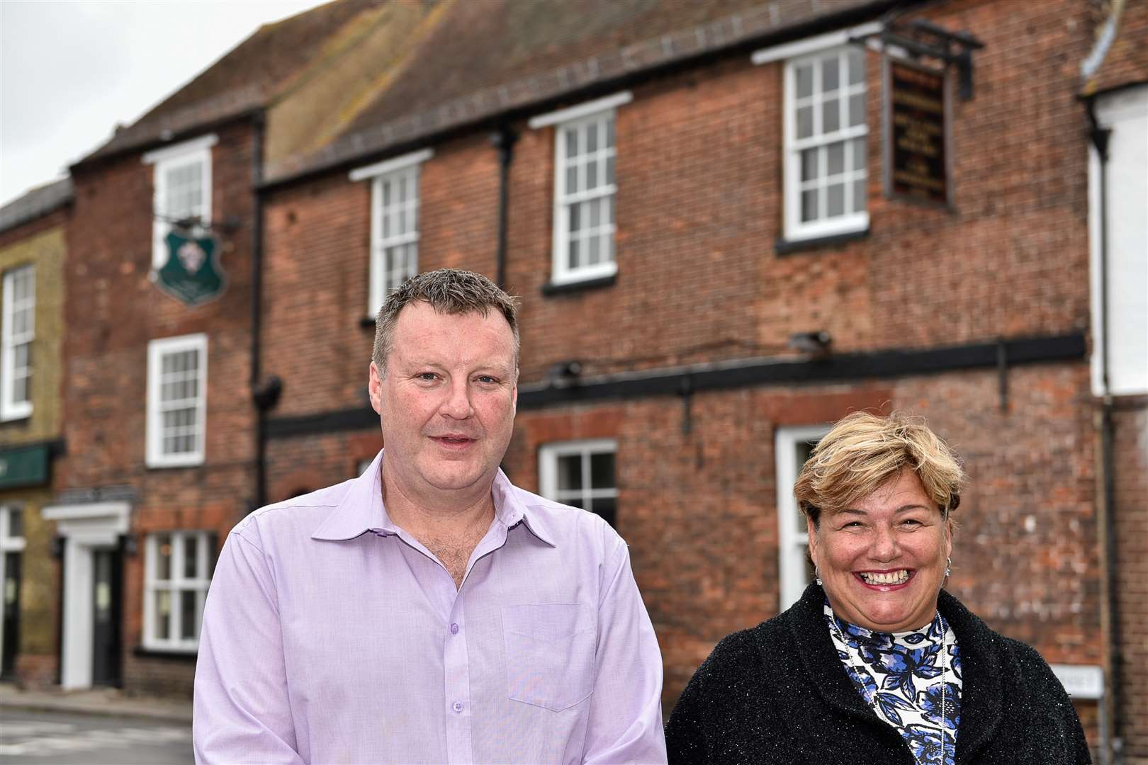 Jan Fisher and Matt Cross are re-opening the pub after a year of closure