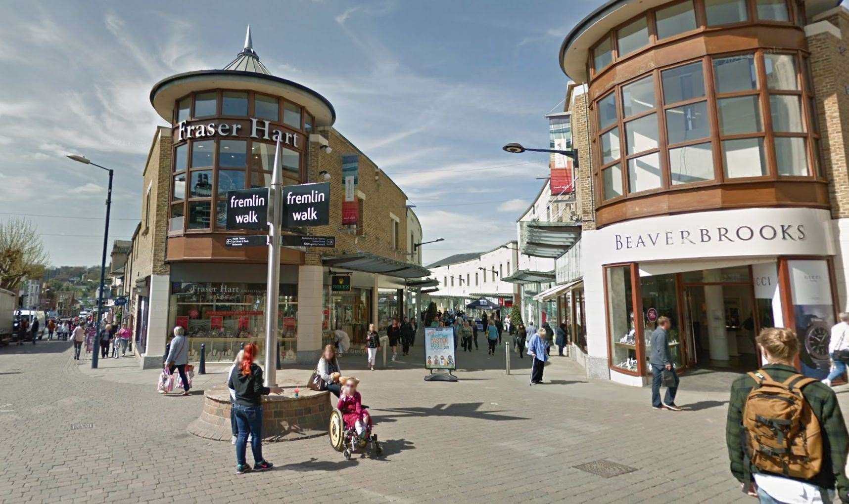 Over the last few months Maidstone has seen a number of stores open and close. Picture: Google
