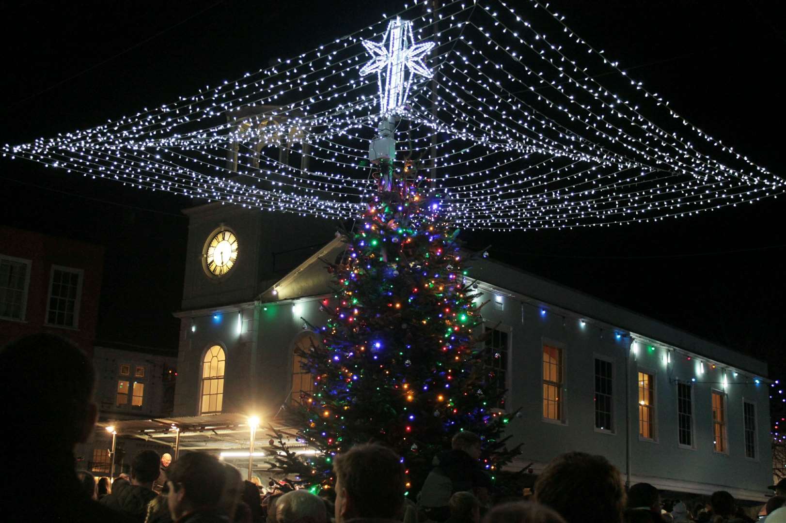 The Faversham Christmas Lights switch-on event last year
