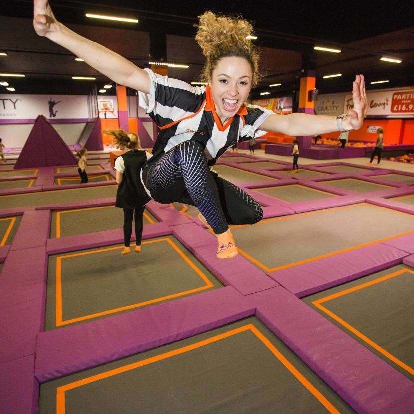 A mother and her daughter were at Gravity Trampoline Park in Bluewater when the kit was stolen