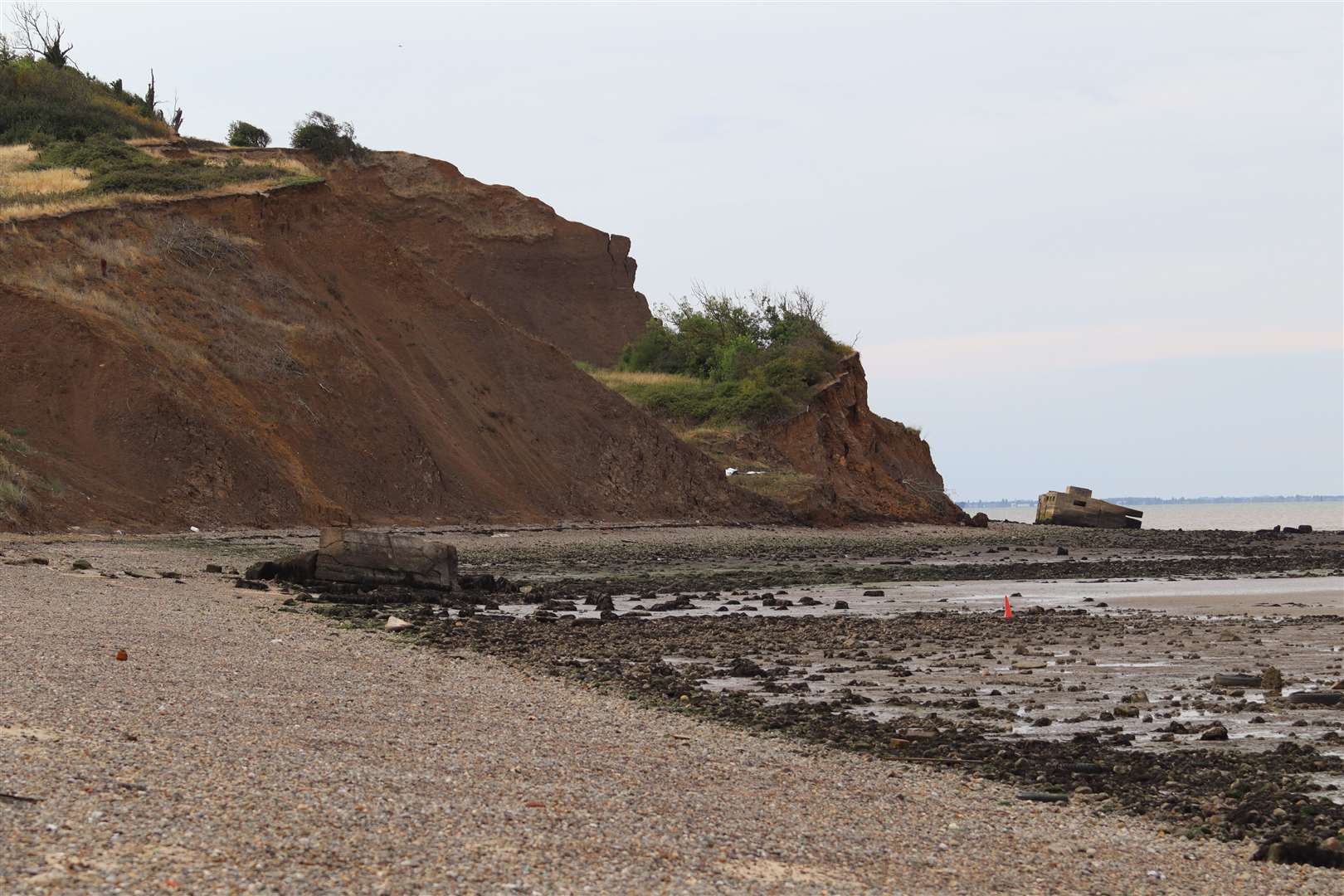 Warden Bay, Sheppey, where the Boy Scouts drowned on August 4, 1912