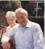 Edna Human and her late husband, Wilf