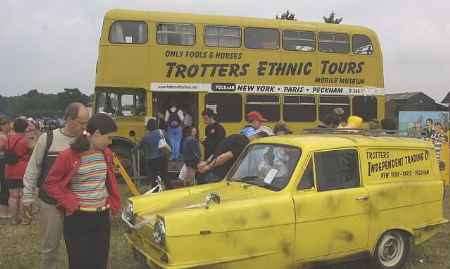 The Only Fools and Horses display was a big attraction