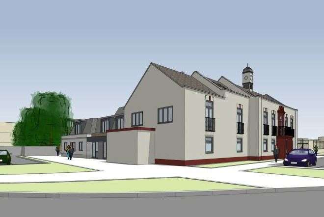 How the former Kemsley Arms pub could look once it is converted into flats. Picture: SBC Planning portal