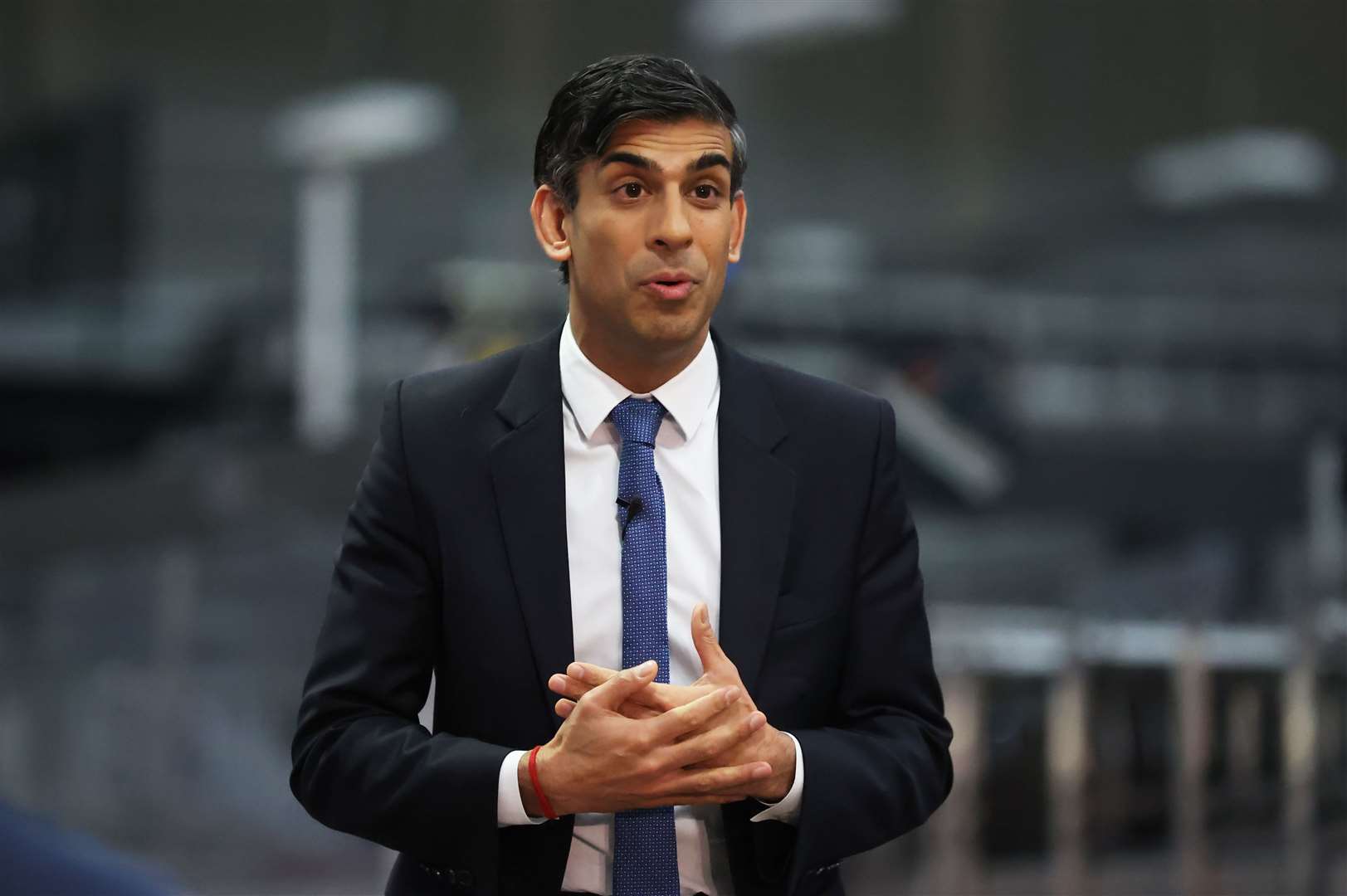 Prime Minister Rishi Sunak has made the small boats issue one of his political priorities (Liam McBurney/PA)