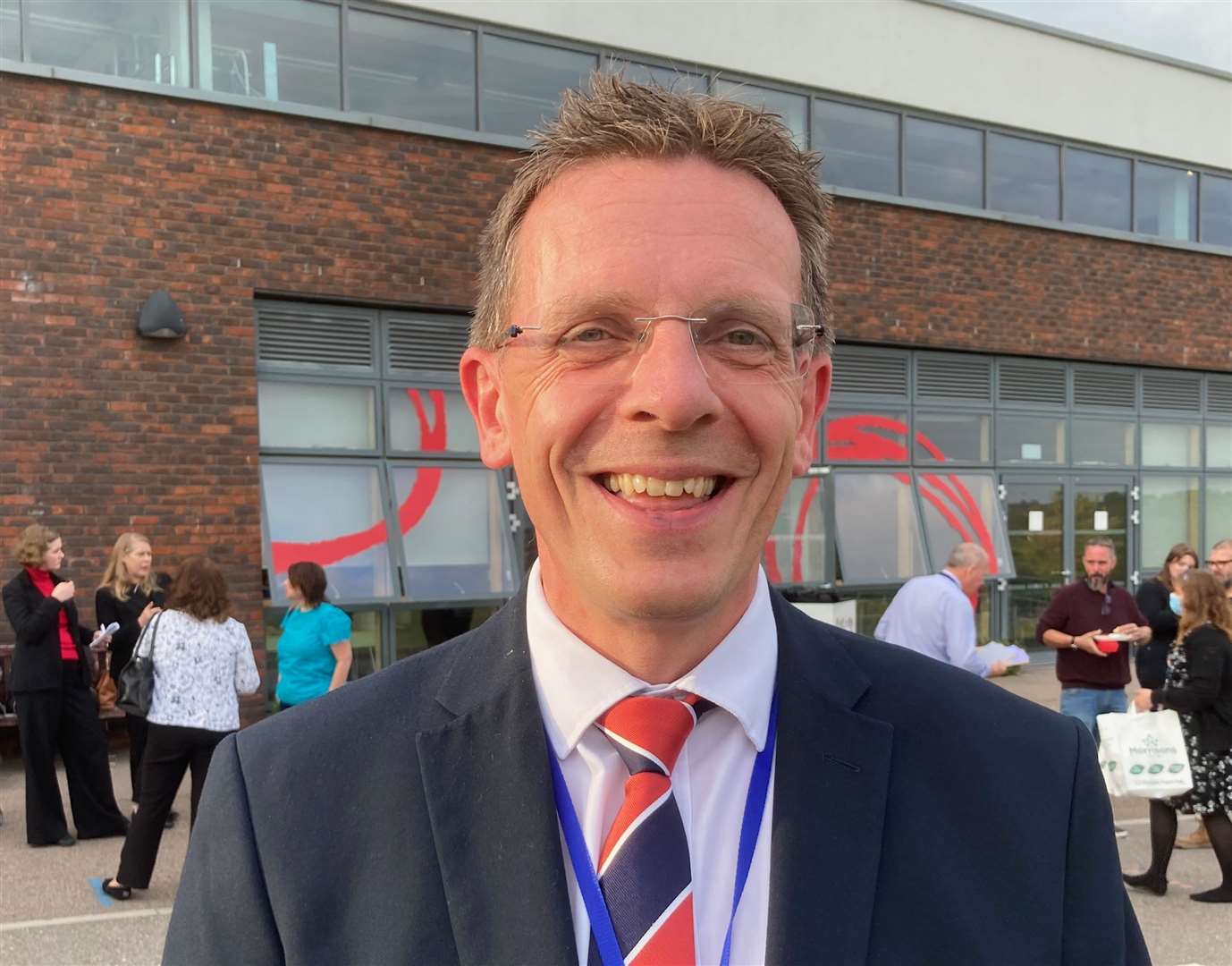 Andy Booth, executive principal of Oasis Academy Isle of Sheppey