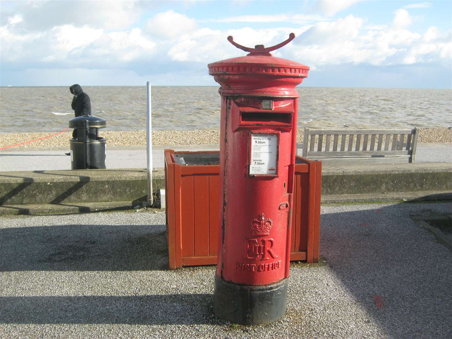 Jenny Domane is dissatisfied with the state of the letter boxes in Deal