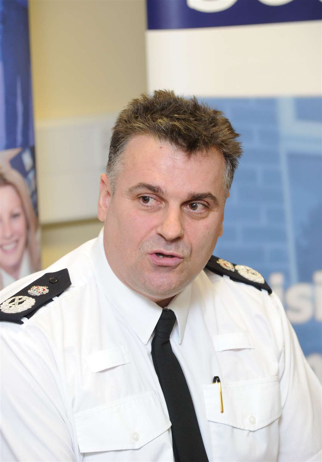 Kent Police chief constable Alan Pughsley