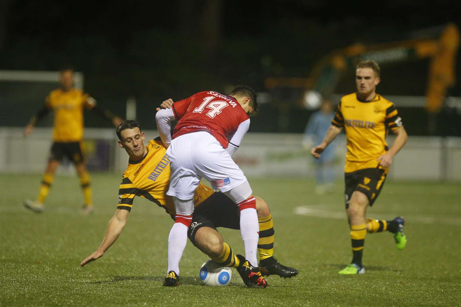 Callum Driver made an impression on Jamie Coyle during their days at Maidstone Picture: Andy Jones