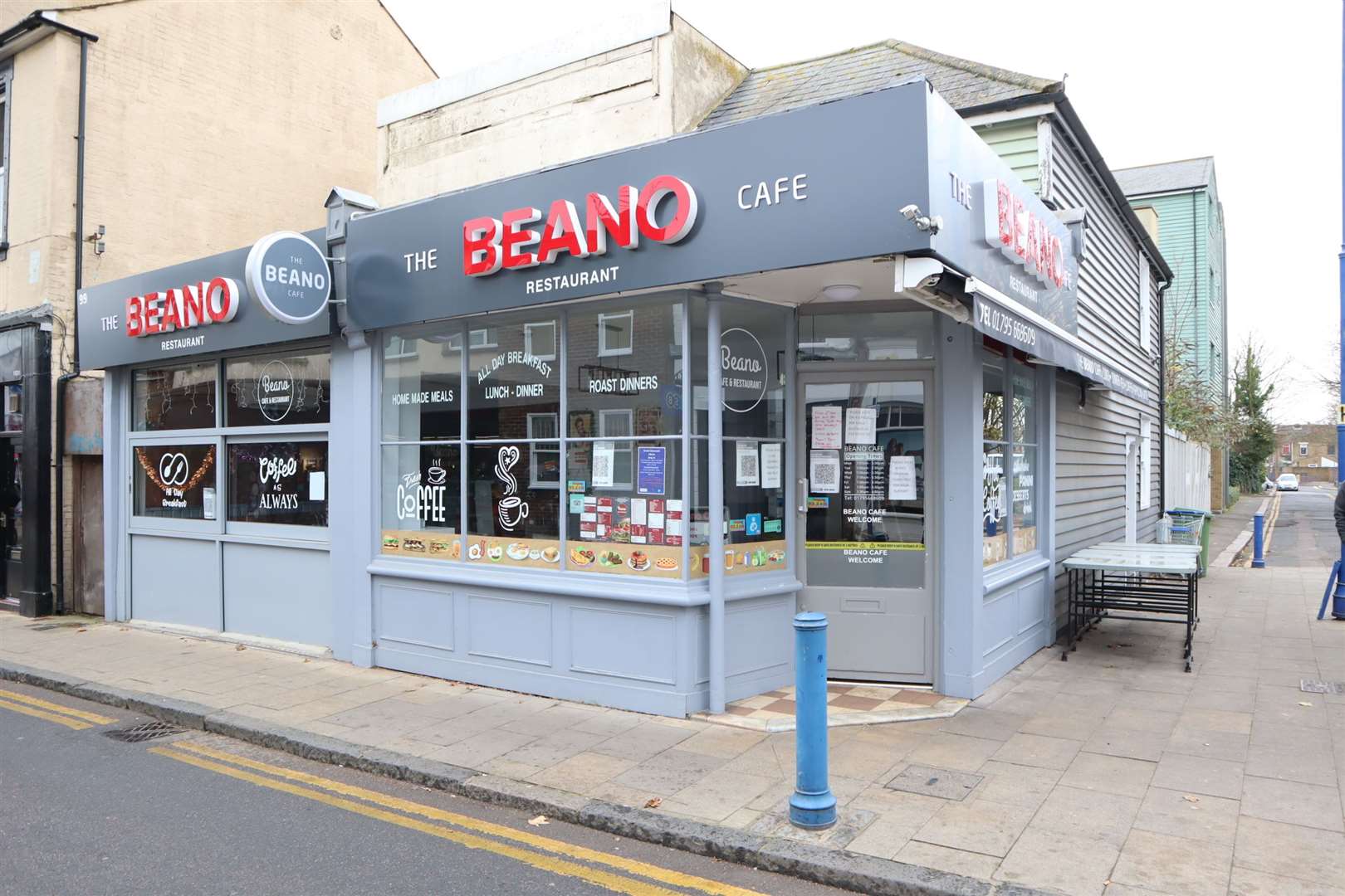 Still closed: the revamped Beano cafe in Sheerness High Street
