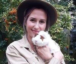 Lucy Meadway from Deal is a guinea pig expert