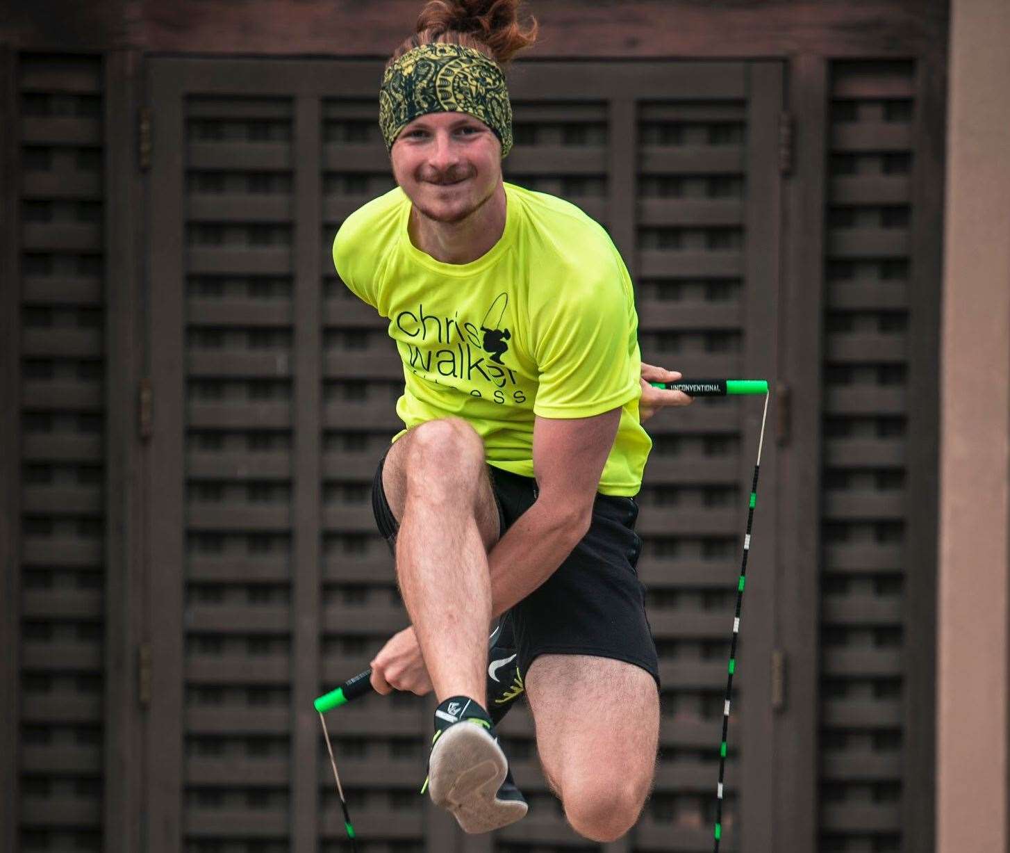 The Jump Rope Coach Chris Walker is campaigning to get people active and raise funds for the NHS at the same time