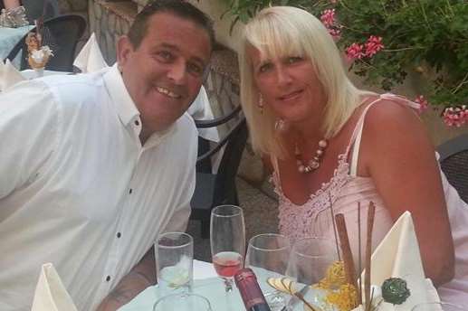 Grandfather Jeff Hussey, pictured with wife Trudy, died at Darent Valley Hospital