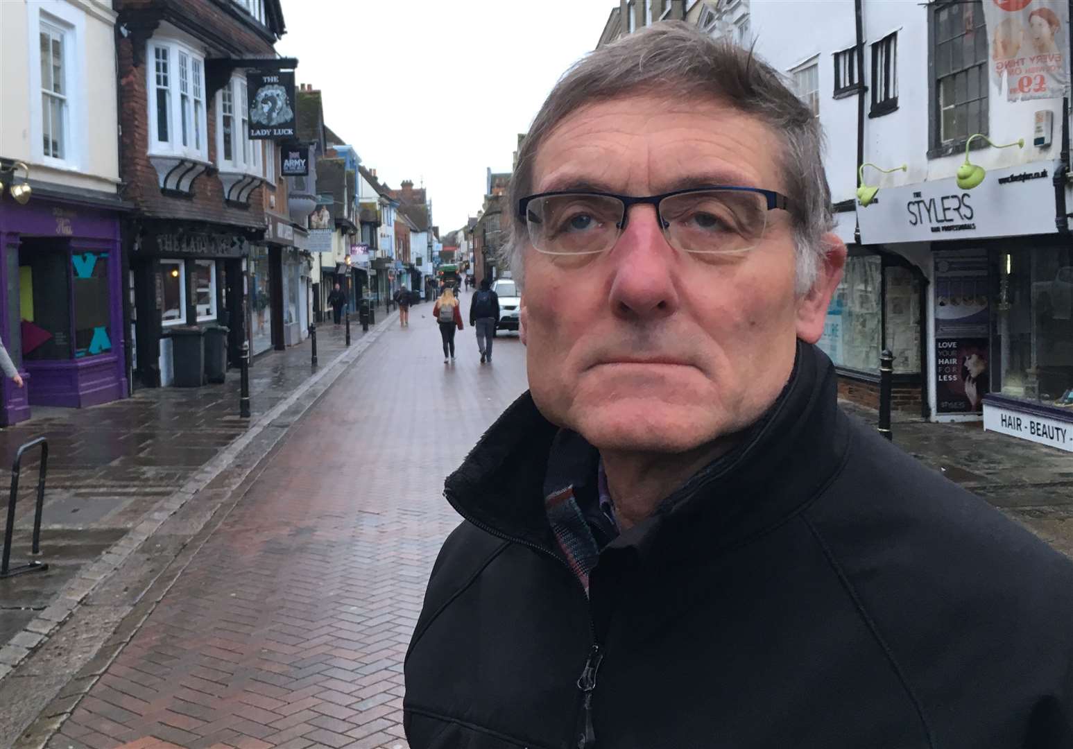 Canterbury's Labour leader and new council leader, Alan Baldock