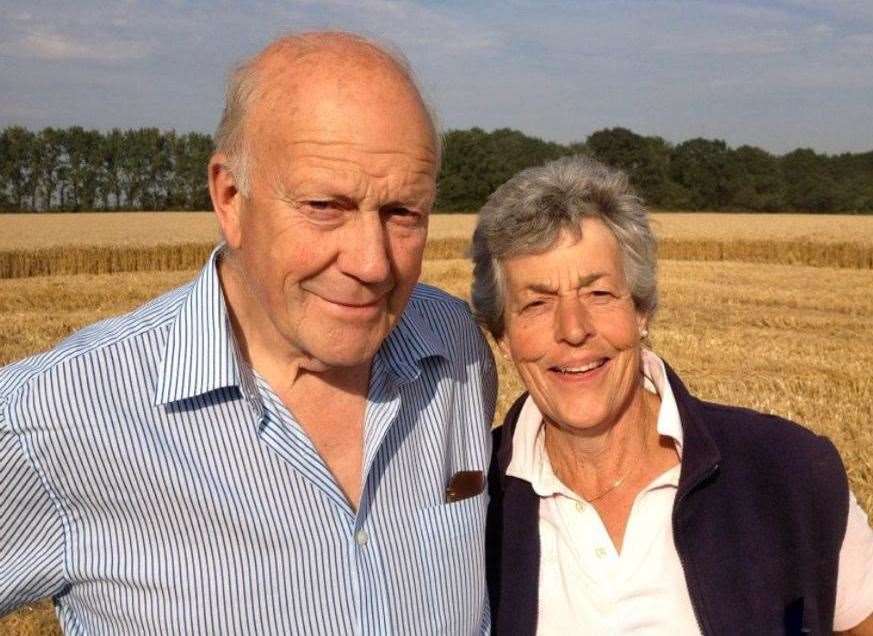 David and Anne Spencer first met at a New Year's Eve party in Canterbury in the early 1960s