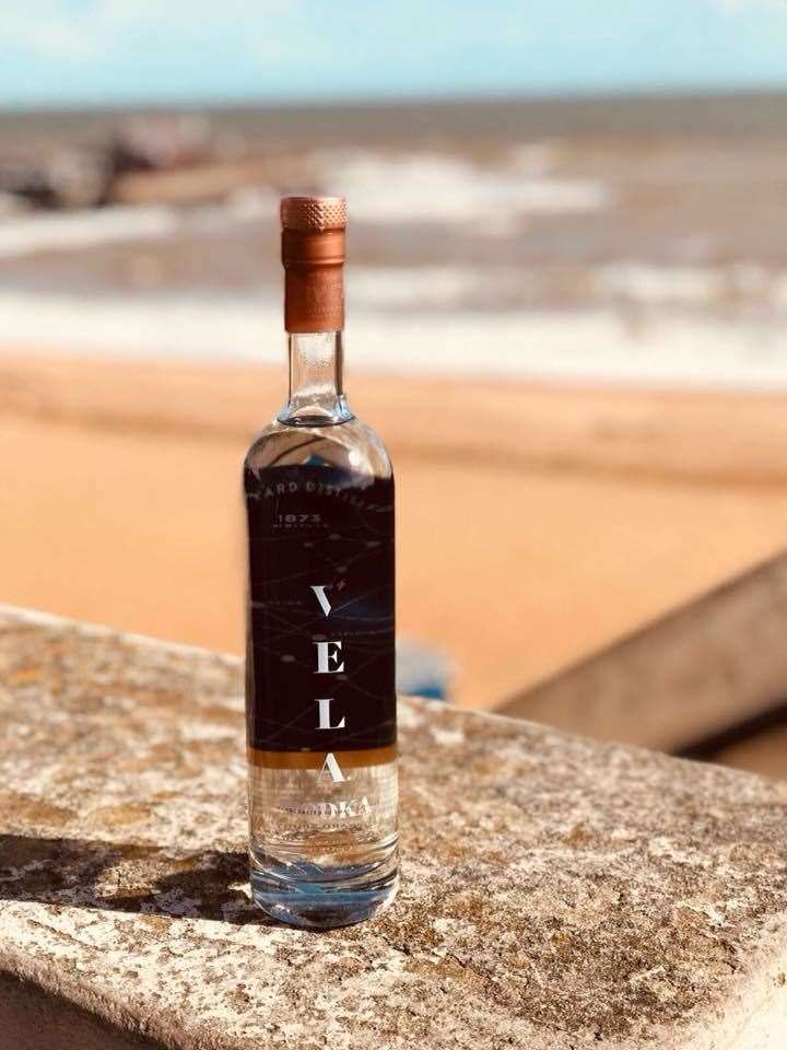 Vela vodka comes from the famous Chatham distillery. Picture: Copper Rivet Distillery